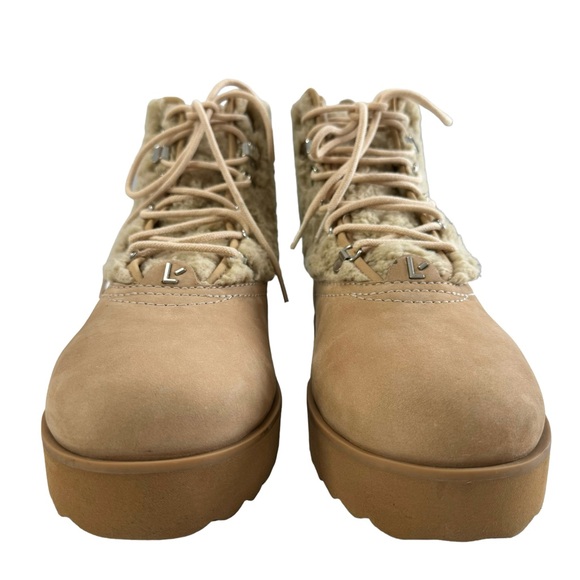 Larroude Vail Faux Fur Waterproof Boots Women’s Size 9 - Picture 7 of 16